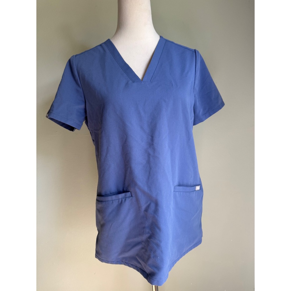 FIGS Technical Collection Casma Scrub Top big sky 1525 Short Sleeve Small 3 pock